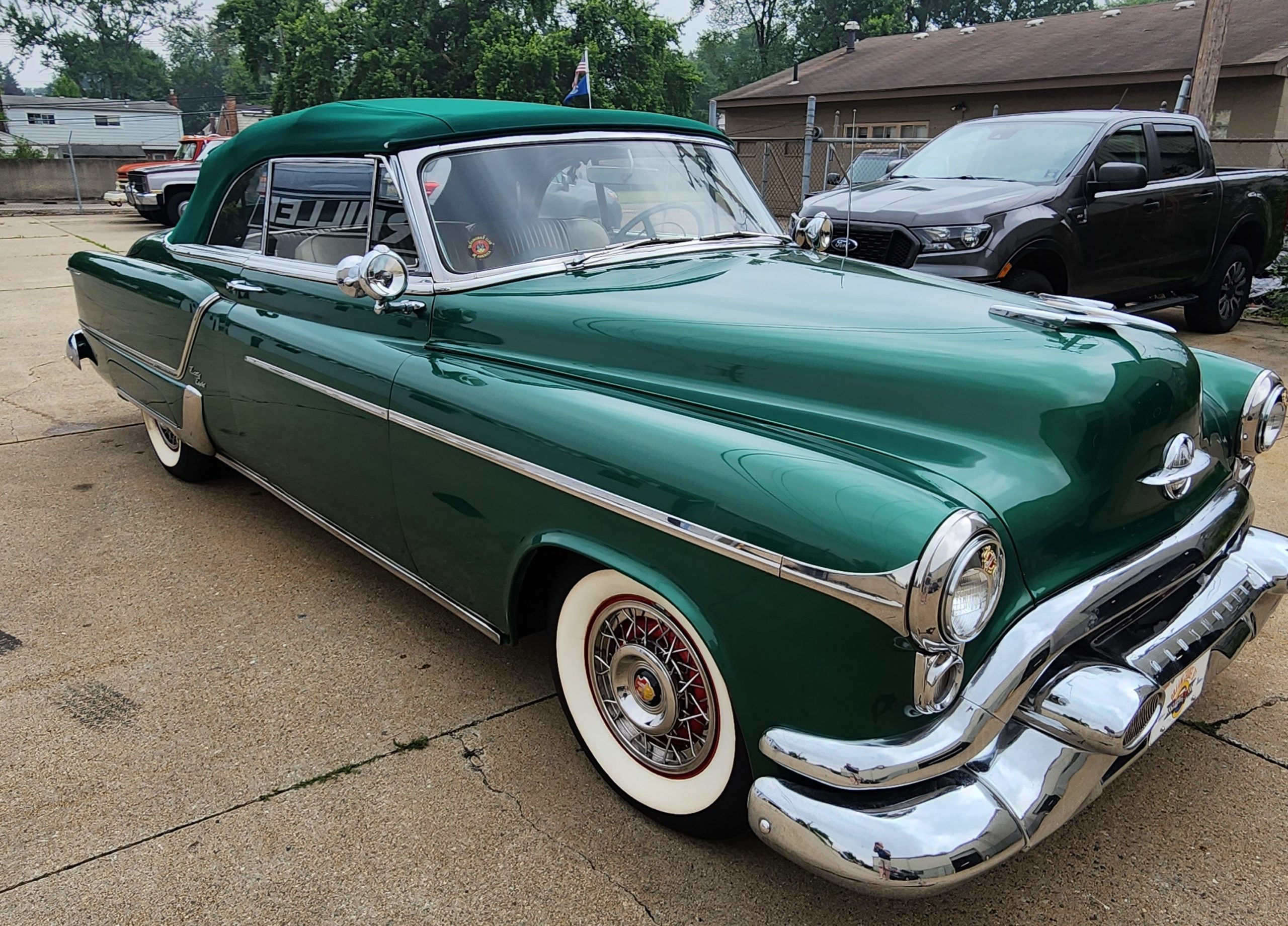 1953 Oldsmobile 98 convertible sold at auction