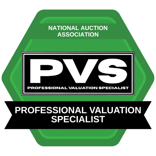 Personal Property Valuation Specialist (PVS) badge