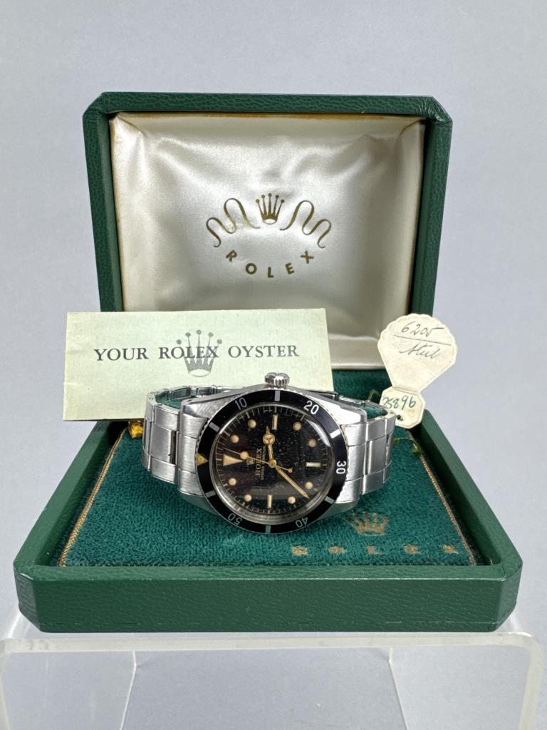 1954 Rolex Submariner Reference 6205 sold for $153,400