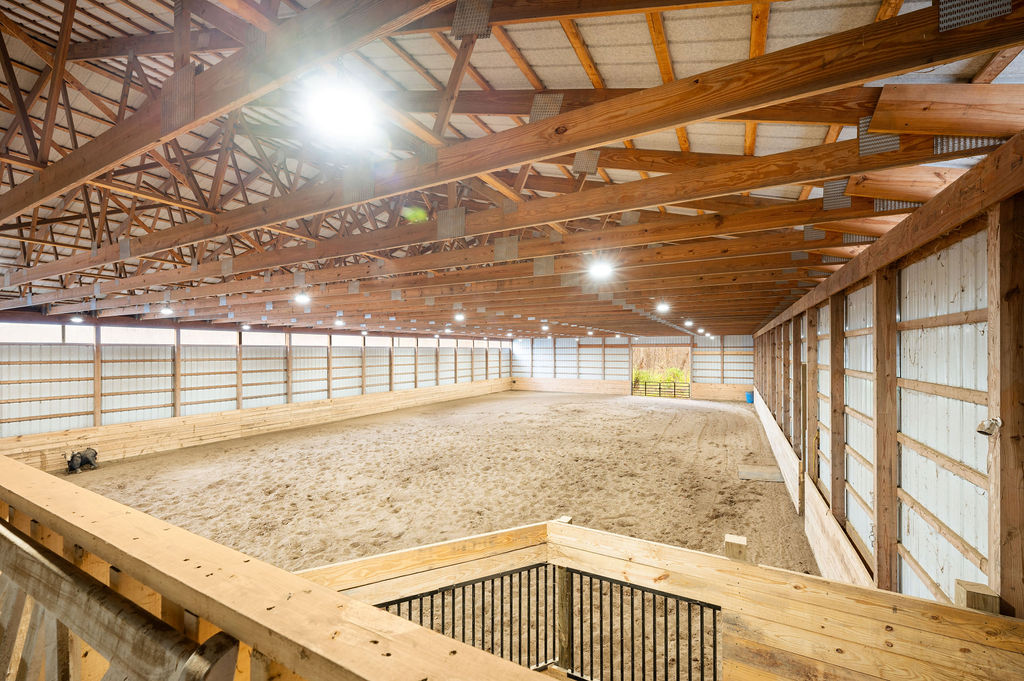 Indoor riding arena